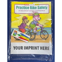 Practice Bike Safety Coloring and Activity Book Fun Pack