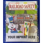 Railroad Safety Coloring and Activity Book Fun Pack