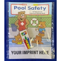Pool Safety educational coloring and activity book fun pack.... from ASI...