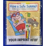 Have a Safe Summer Coloring and Activity Book Fun Pack