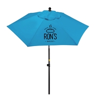 7 foot, 6 panel market umbrella with 2-piece frame with steel... from ASI...