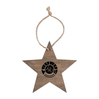 Star Wooden Ornaments