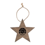 Star Wooden Ornaments