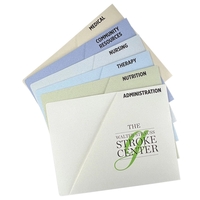 Angled Pocket Page Folder with One Color Print measures 9" x... from ASI...