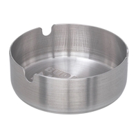 Ashtray made of stainless steel with three cigarette grooves.... from ASI...