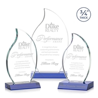 The Croydon award features a beautiful 3/4" thick Starfire Crystal to... from...