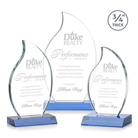 The Croydon award features a beautiful 3/4" thick Starfire Crystal to... from...