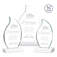 The Croydon award features a beautiful 3/4" thick Starfire Crystal to... from...