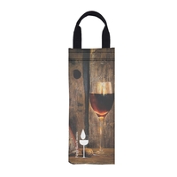6" x 16" cotton canvas wine bag designed to carry a... from ASI 61125 Hit...