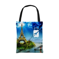 14" x 16" polyester tote bag with handles.... from ASI 61125 Hit Promotional...