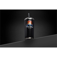 Classic stainless steel, double-walled, & vacuum-sealed 20 oz tumbler with...