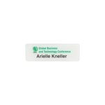 3" W x 1" H - PVC Name Badge