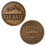 1.5" Zinc Challenge Coin (No Color Fill)