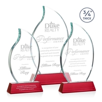 The Croydon award features a beautiful 3/4" thick Starfire Crystal to... from...