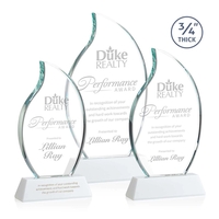 The Croydon award features a beautiful 3/4" thick Starfire Crystal to... from...