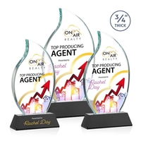 The Croydon VividPrint™ award features an elegant 3/4" thick Starfire...