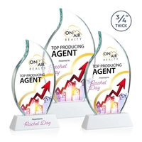 The Croydon VividPrint™ award features an elegant 3/4" thick Starfire...