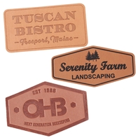 3" Faux Leather Patch