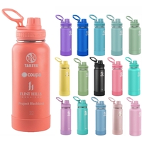 TAKEYA Actives Insulated Water Bottle With Spout Lid 32 oz... from ASI 72657...