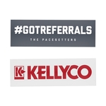 3" x 10" Rectangle Sticker