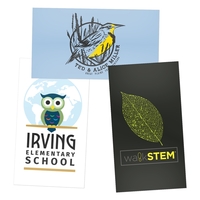 5" x 9" Rectangle Sticker