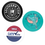 3" Round Water-Resistant Sticker