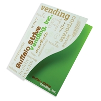 Presentation Folder with Serpentine Cut Pocket... from ASI 32050 Admore /...