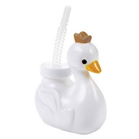 Swan sipper cup. Cool off your customers with their favorite beverage.......