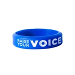 1/4" Silk-Screened Silicone Ring