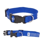 3/4" W x 14" L - Flat Polyester Dog Collar