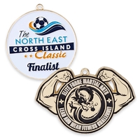 1.5", 2", 2.5" or 3" die struck zinc alloy medallions with... from ASI 62088...