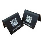 Mini Acrylic QR Menu Stands/Table Signs