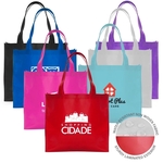 COSMO LARGE MATTE LAMINATED TOTE