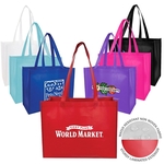 COSMO MEDIUM MATTE LAMINATED TOTE