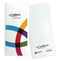 Full color digital print receipt holder 4" x 9"... from ASI 32050 Admore