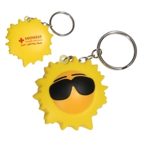 Cool Sun Stress Reliever Key Chain