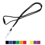 1/8" Round Braid Lanyard with Breakaway (J-Hook)