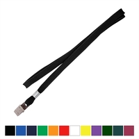 This comfortable 3/8" tube woven lanyard is a budget-friendly lanyard,...