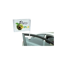 20" Drivable Premium Car Window Flag - 1 side Imprint