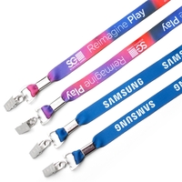 Double ended 36" polyester lanyard in 3/4" width with choice of... from ASI...