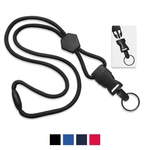 1/4" Lanyard with Diamond Slider & DTach Split Ring