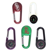 Carabiner with Compass... from ASI 74585 Nu Promo International / Nu Promo Line