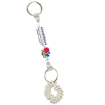 Full Color Key Clips with Wrist Coil