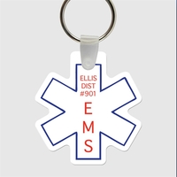 Star of Life Key Tag