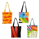 Sublimated Magazine Tote Bags (13.5"w x 15.5"h)