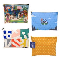 Sublimated Zippered Pouches (8"w x 6"h)