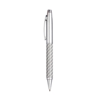 Twist action metal ballpoint pen with imprint option... from ASI 37218 Athena...