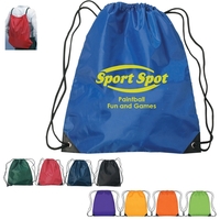Large sports pack with nylon drawstring, 17" x 20".... from ASI 61125 Hit...