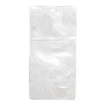 Vertical Clear Vinyl Multi-Badge Holder (1 Color Imprint)