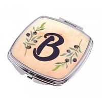 2.5" custom printed compact mirror with 2 mirrors and a clasp.... from ASI...